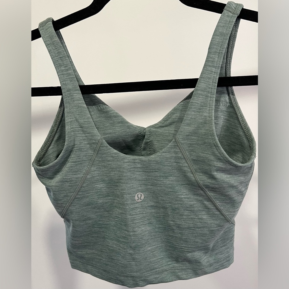 Lululemon Aligh Tank Heathered Tidewater Teal - Picture 7 of 9